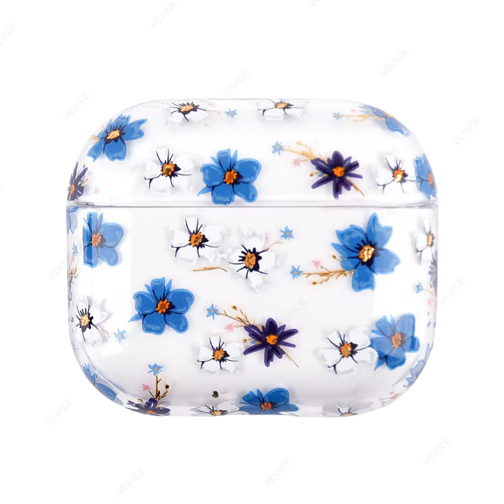 Cute Clear Earphone Case for Airpods Pro 1 2 3 Case Fruit Pattern Transparent Hard PC Cover for Airpods 3 2 Pro Air Pods Covers