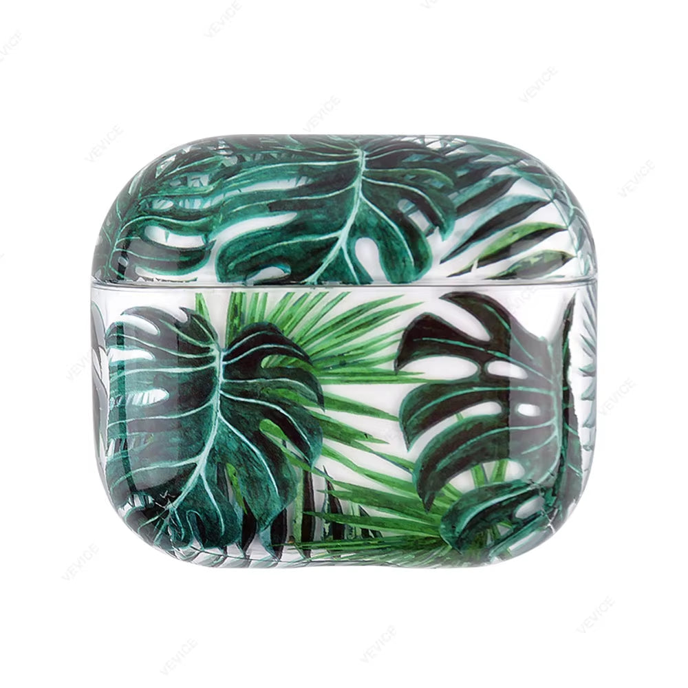 Cute Clear Earphone Case for Airpods Pro 1 2 3 Case Fruit Pattern Transparent Hard PC Cover for Airpods 3 2 Pro Air Pods Covers