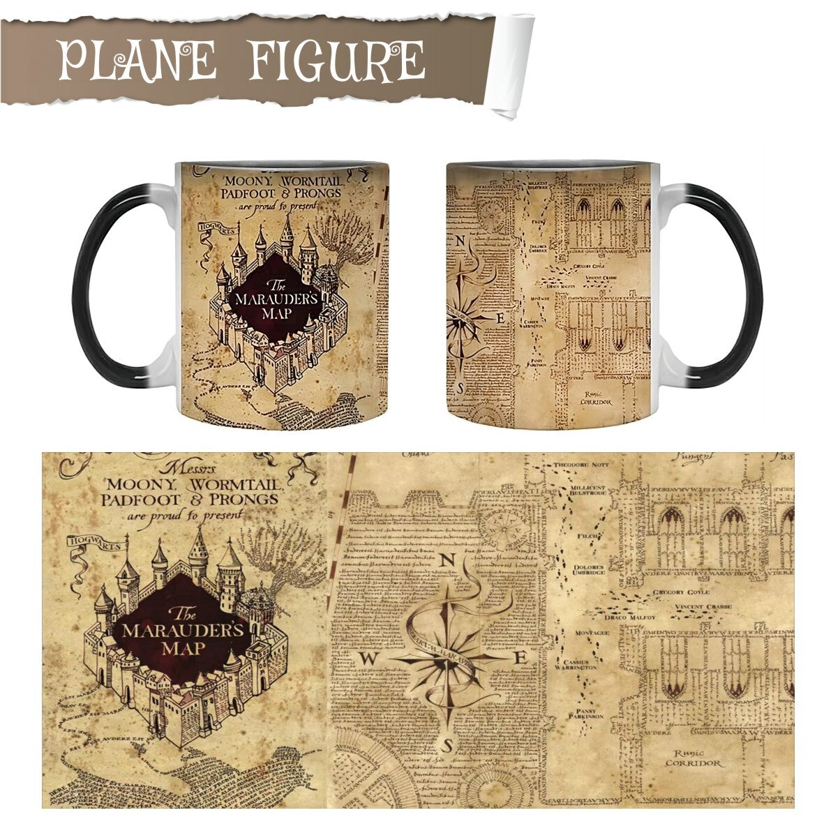 Harry Potter Magic Cup Coffee Mug Heat Sensitive Color Changing Ceramic Mug UK
