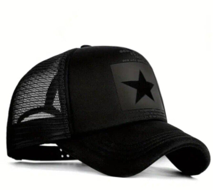 New Unisex Trucker Hat Baseball Cap Black
