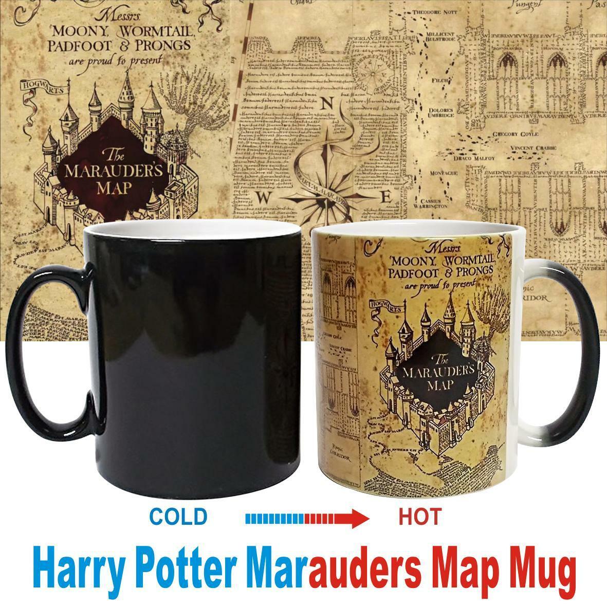 Harry Potter Magic Cup Coffee Mug Heat Sensitive Color Changing Ceramic Mug UK